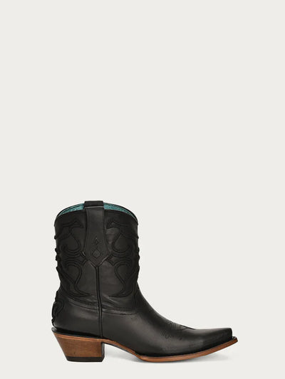 Corral | Embroidery Ankle Boots | Black