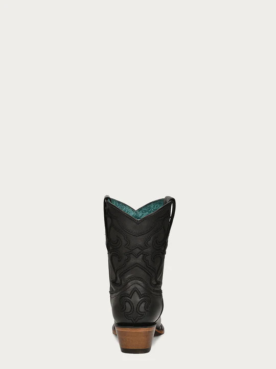 Corral | Embroidery Ankle Boots | Black