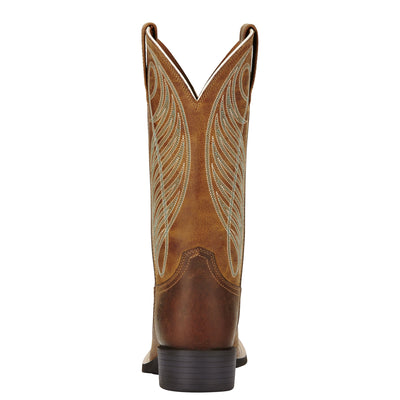 Ariat Boots | Women's Western Cowgirl | Round Up Wide Square Toe | Heel | Outback Traders Australia