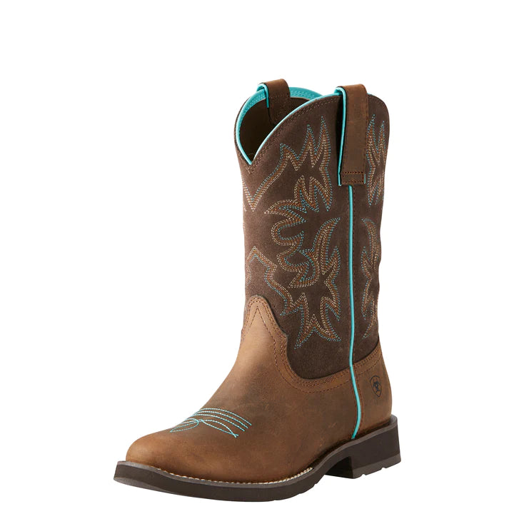 Ariat | Women's Delilah Round Toe Distressed Brown