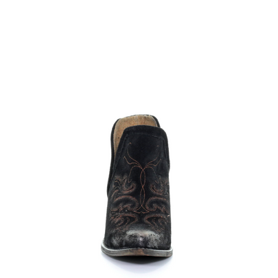 Corral | Black Embroidery Bootie - Outback Traders Australia