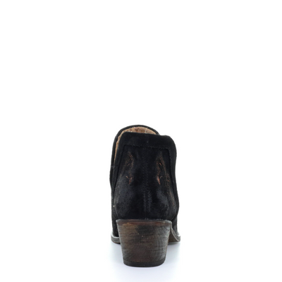 Corral | Black Embroidery Bootie - Outback Traders Australia