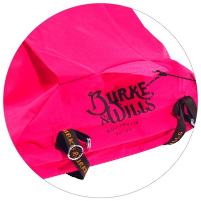 Burke & Wills Ironbark Fly Swag Single Bright Pink - Outback Traders Australia