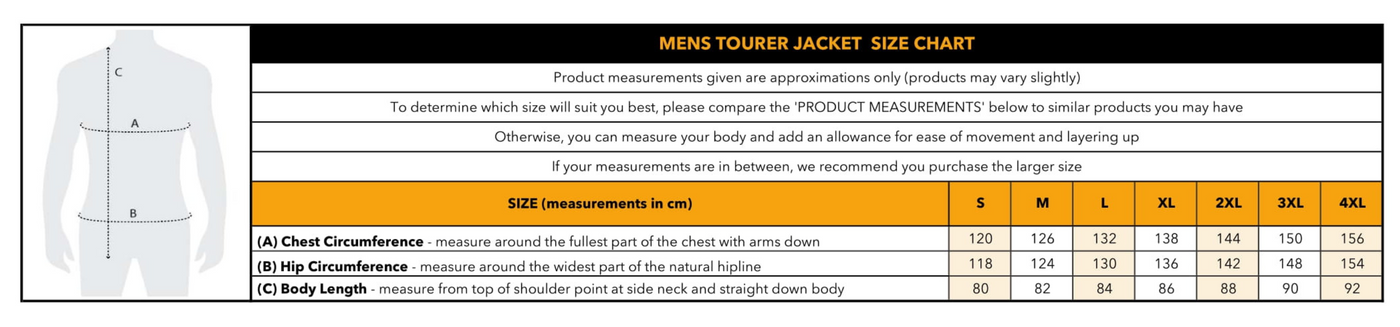 Burke & Wills Men's Tourer Jacket I Bronze - Outback Traders Australia