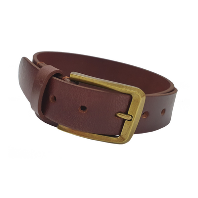 Burke & Wills Leather Belt - Mt Gambier - Outback Traders Australia