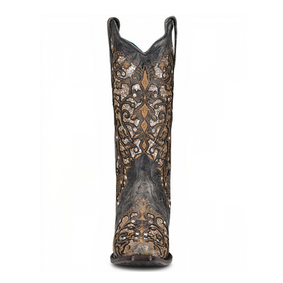 Corral | Women's Studs and Crystals | Black Inlay - Outback Traders Australia