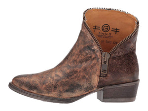 Circle G | Vintage Ankle Boots | Brown-Last Pairs! - Outback Traders Australia