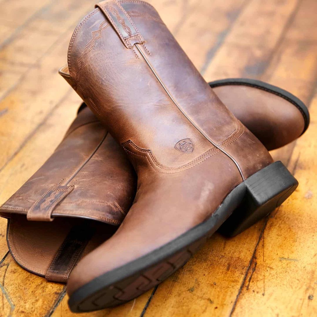 Ariat Boots women's Western Cowgirl Heritage Roper Outback