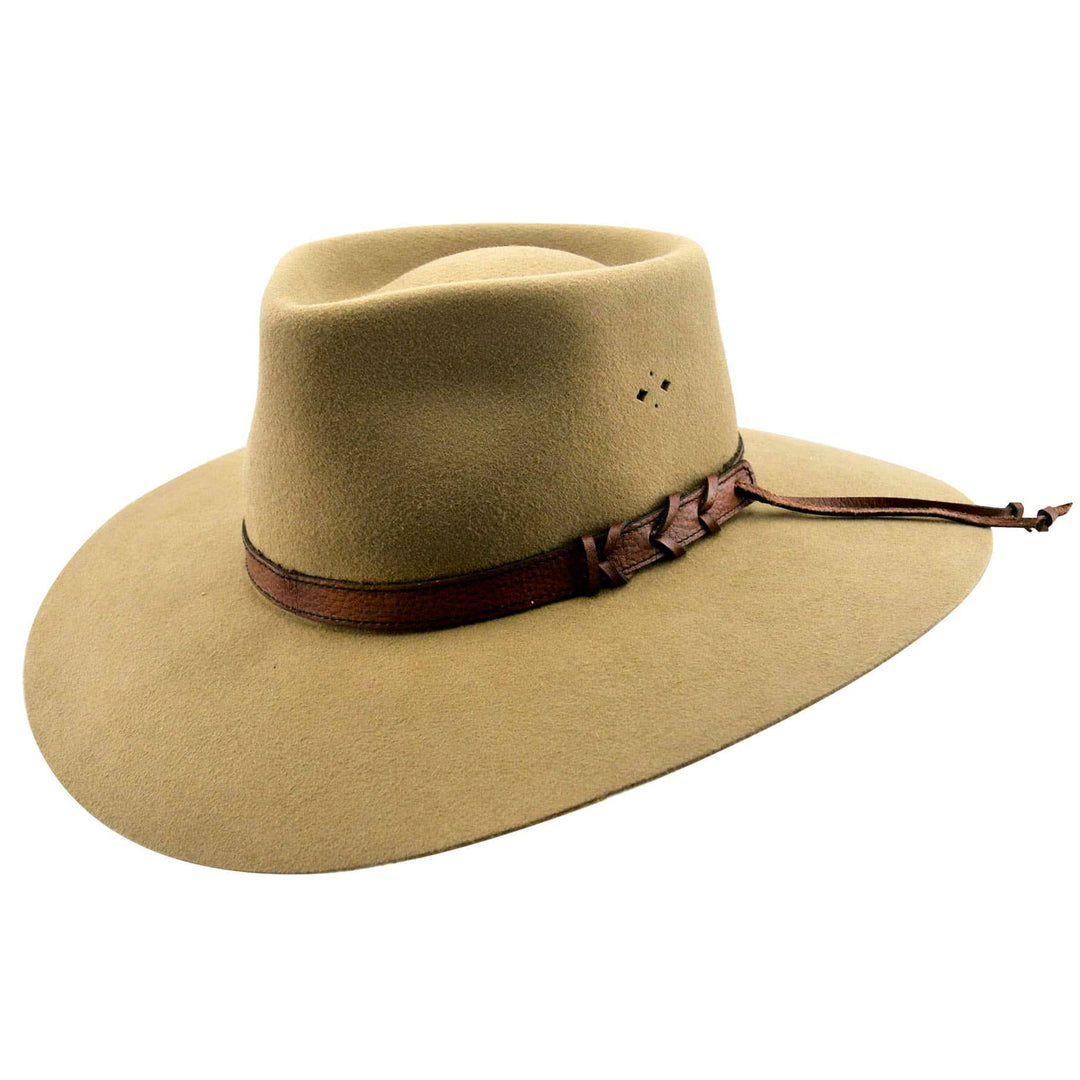 Cappello Unisex-Pelle e Lana- Col.Marrone Bruciato - Cod.TC298DIS - The Cappello Unisex-Pelle e Lana- Col.Marrone Bruciato - Cod.TC298DIS - The