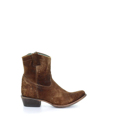 Corral | Lamb Suede Short Top | Chocolate - Outback Traders Australia