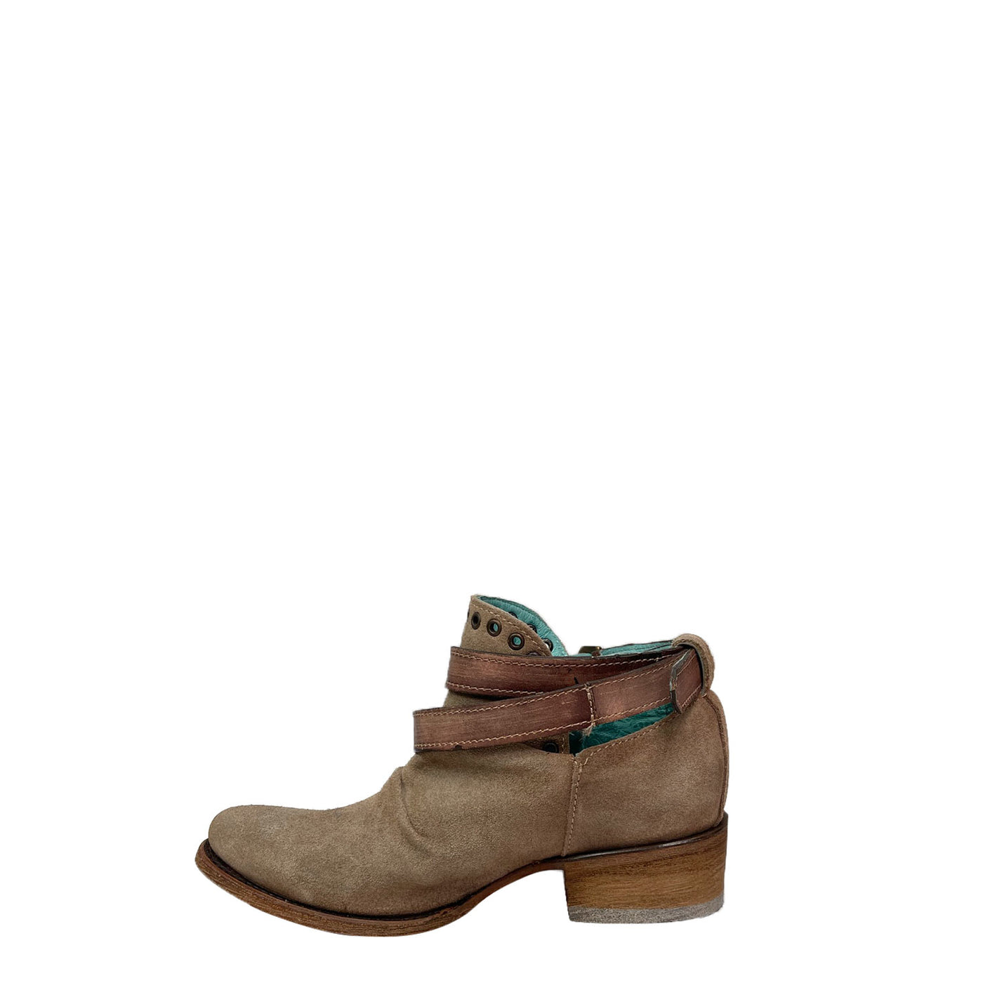 Corral | Sand Harness Ankle Boots | Light Brown -Last Pairs! - Outback Traders Australia