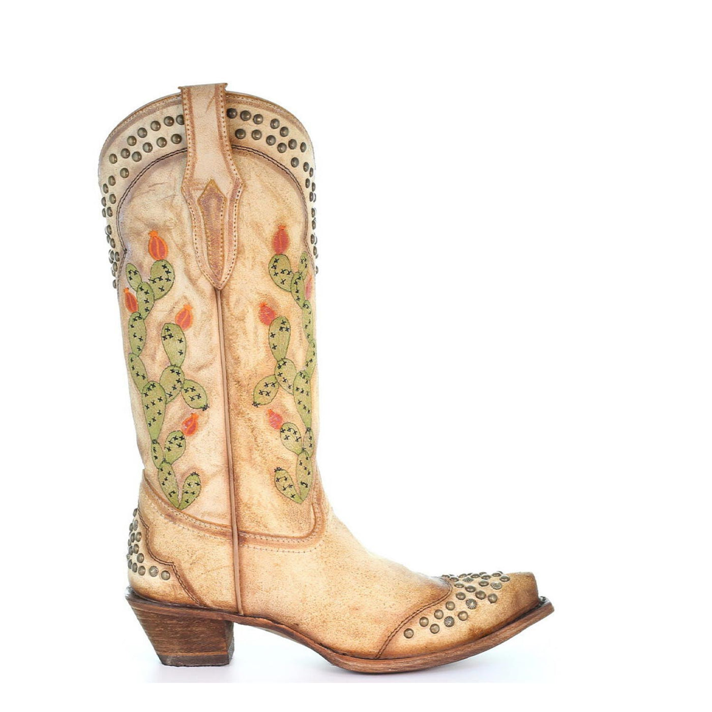 Corral | Nopal Embroidery & Studs | Saddle - Outback Traders Australia