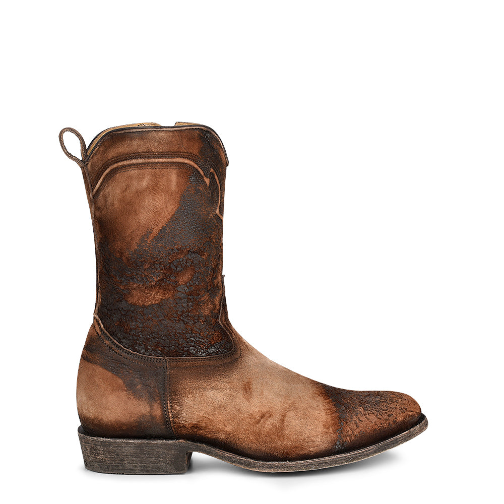 Corral | Lamb Rough Out Side Zip | Chocolate Brown - Outback Traders Australia