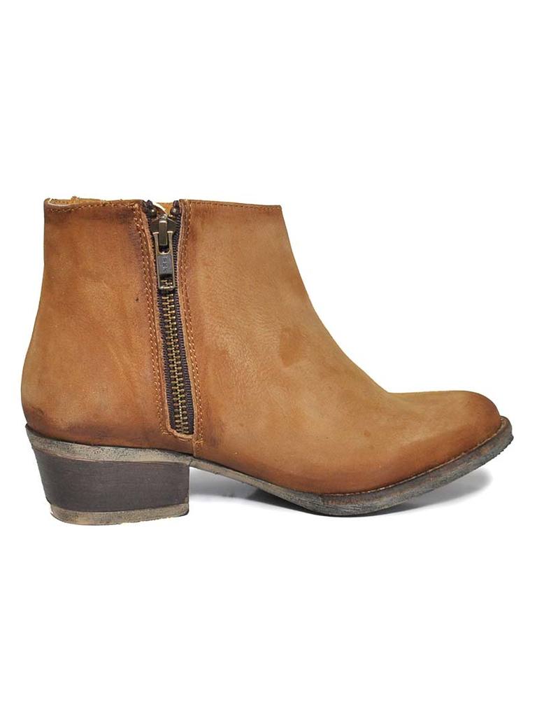 Circle G | Side Fringe Bootie | Distressed Honey-Last Pair Size 7.5 - Outback Traders Australia