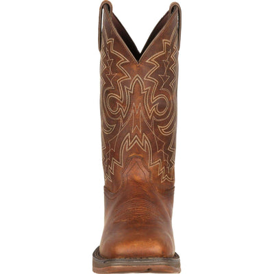 Durango | Men's Rebel Steel Toe Pull-On Western Boot | Brown - Outback Traders Australia