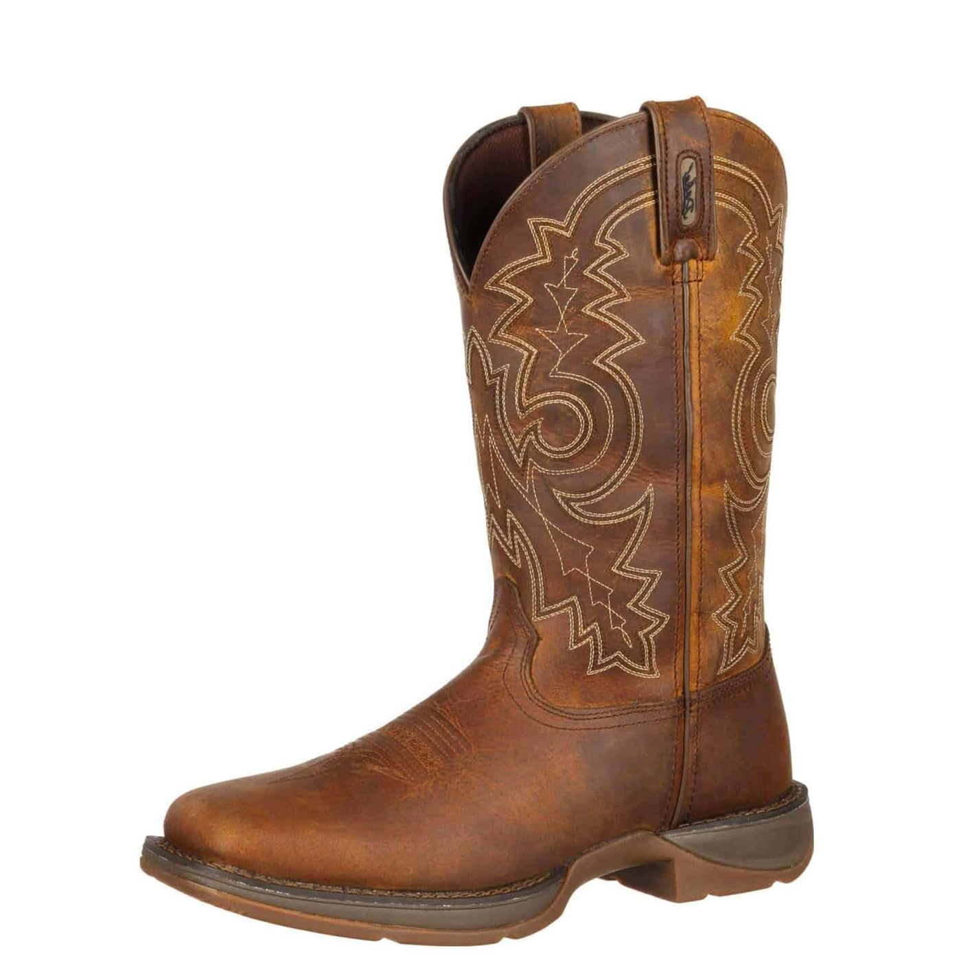 Durango | Men's Rebel Steel Toe Pull-On Western Boot | Brown - Outback Traders Australia