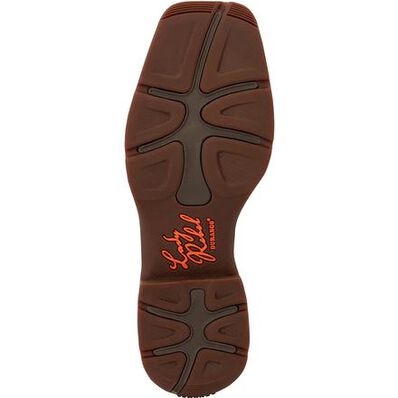 Durango | Lady Rebel 10" Women's Western Boot | Dusty Brown / Sky Blue - Outback Traders Australia