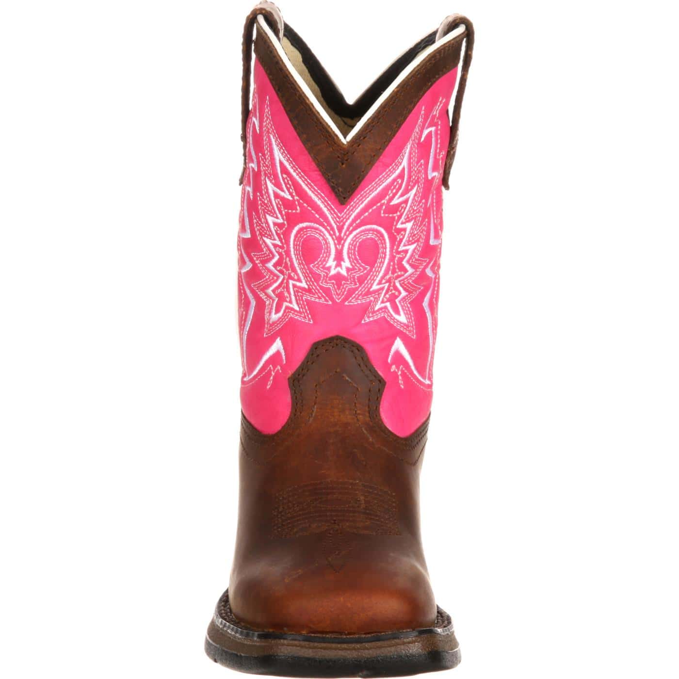 Durango | Big Kid Let Love Fly | Western Boot | Brown / Pink - Outback Traders Australia