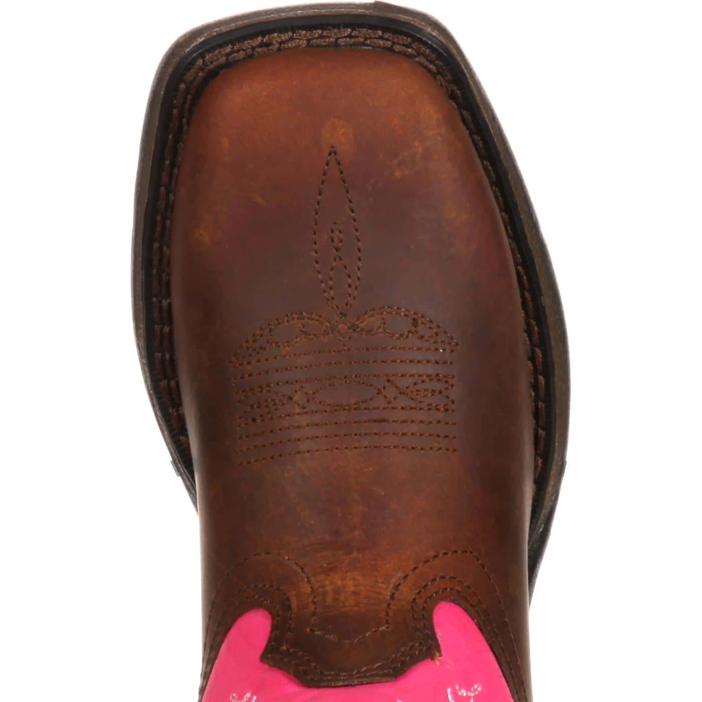 Durango | Big Kid Let Love Fly | Western Boot | Brown / Pink - Outback Traders Australia
