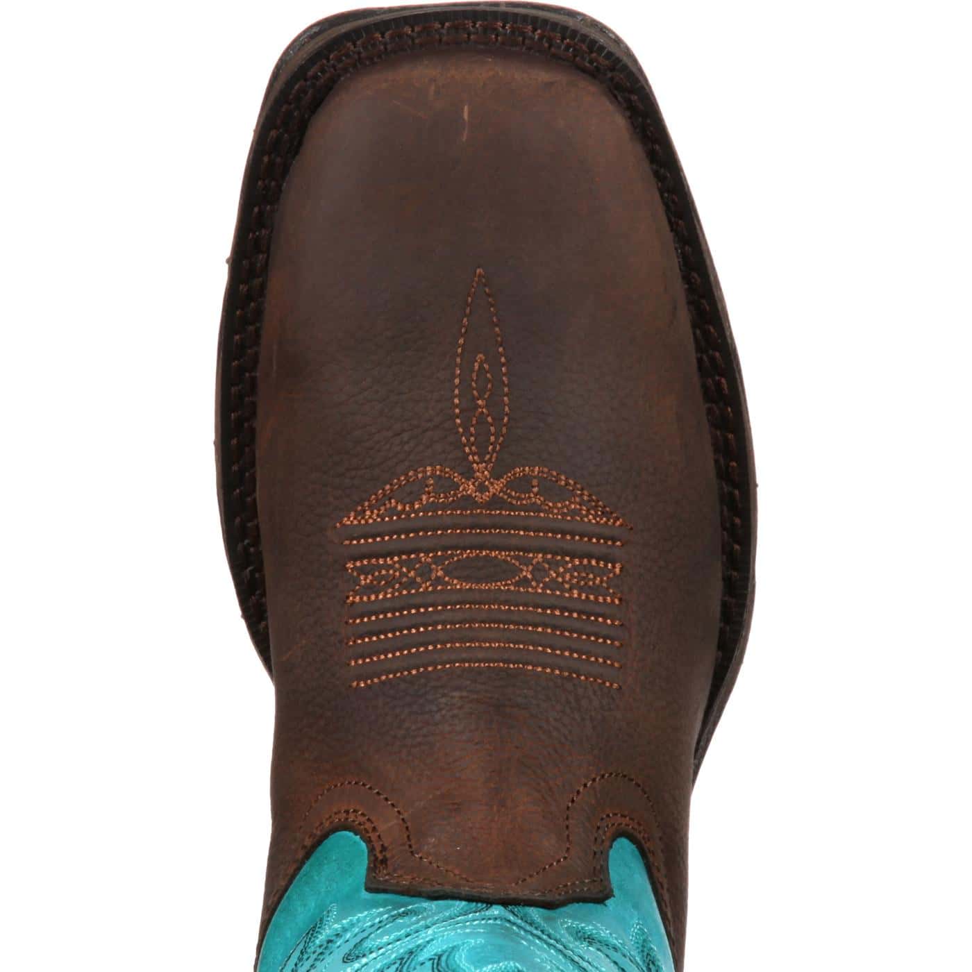 Durango |  Lady Rebel Women's Western Boot |  Brown / Turquoise - Outback Traders Australia
