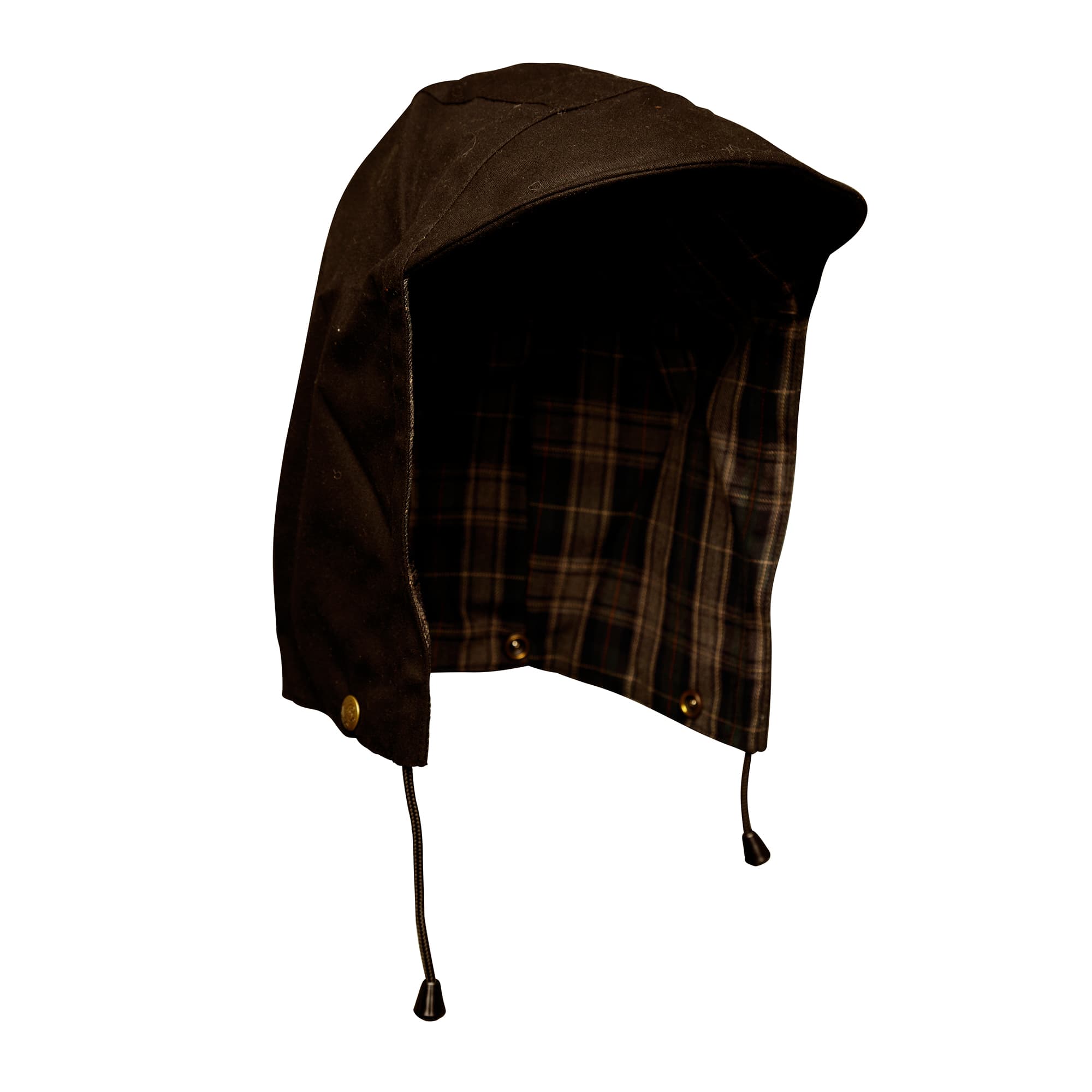 Burke & Wills Detachable Oilskin Hood | Sand or Brown - Outback Traders Australia