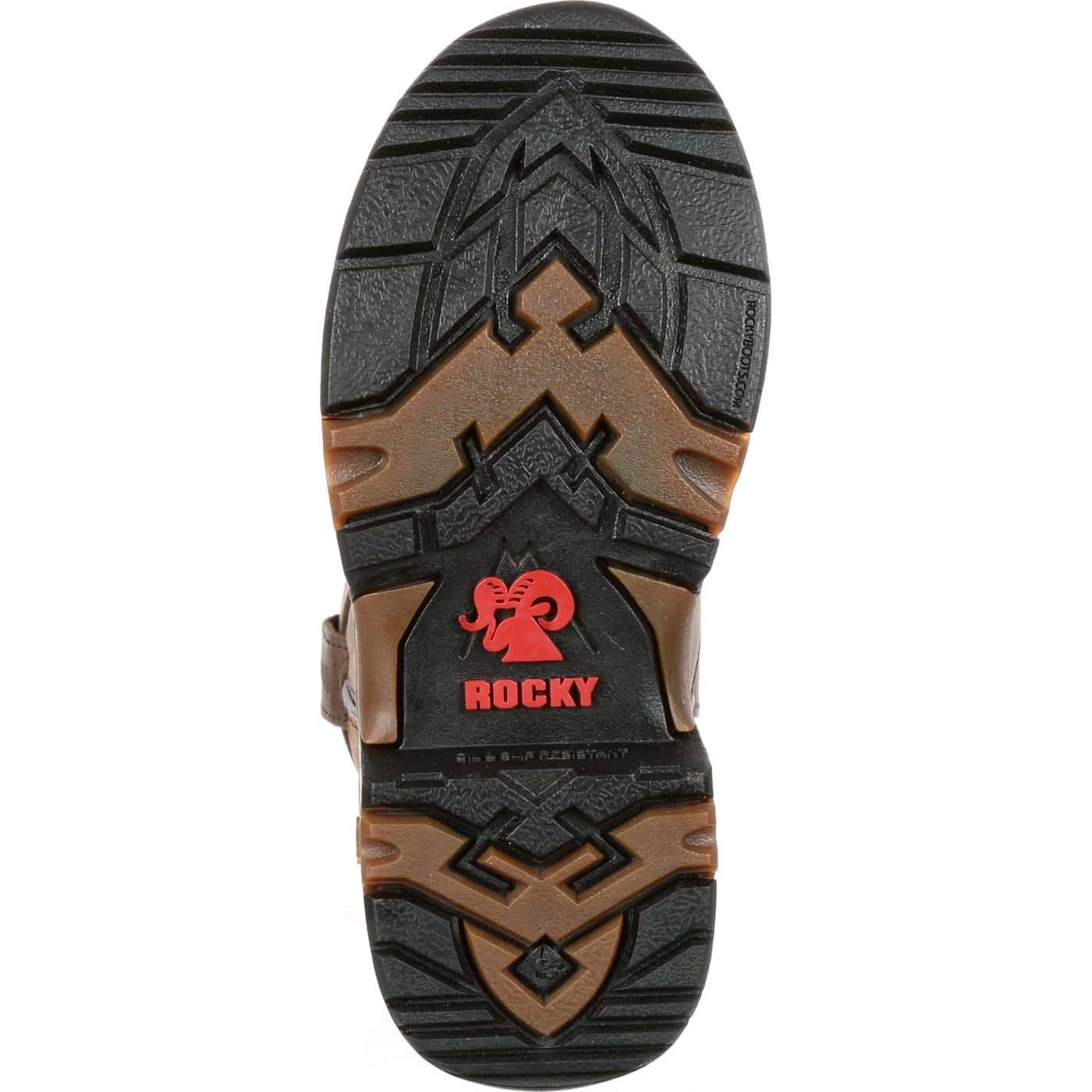 Rocky | Kids' Aztec Pull-On Boot | Brown - Outback Traders Australia