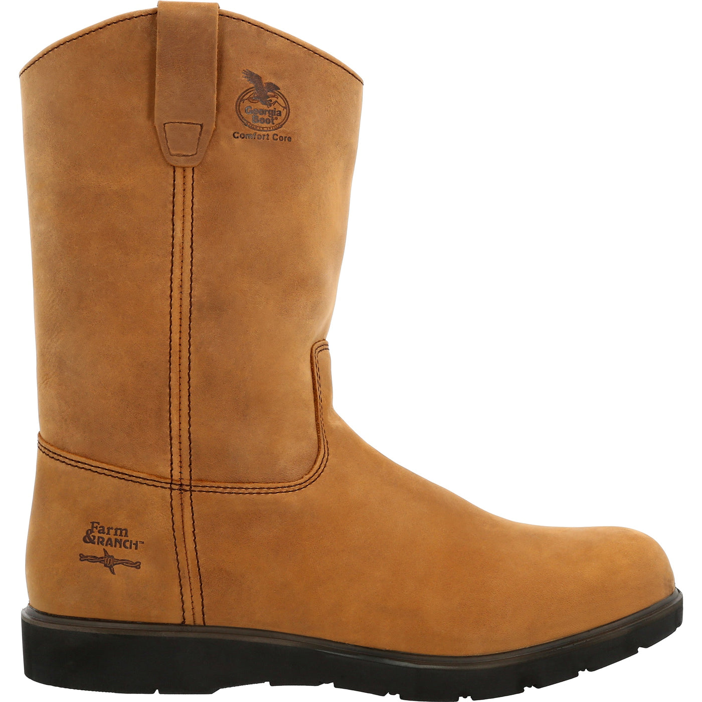 Georgia | Boot Farm and Ranch Wellington Work Boot | Brown - Outback Traders Australia