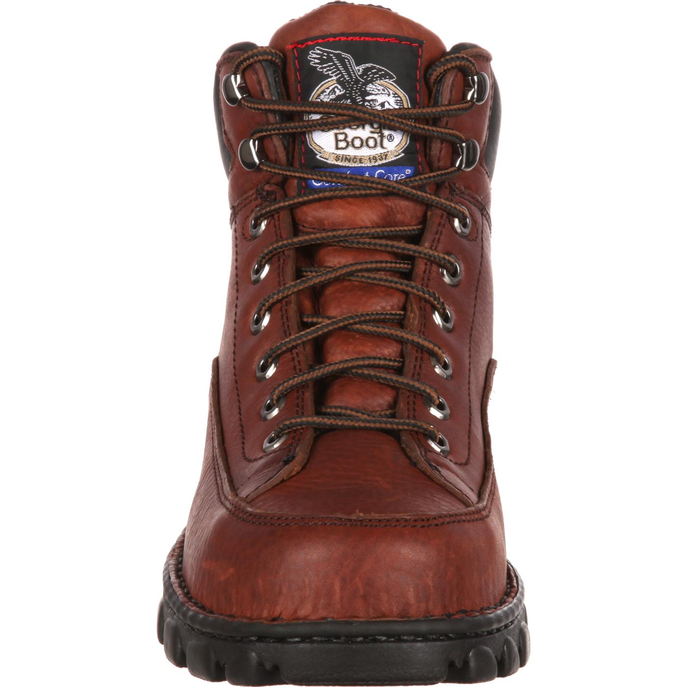 Georgia | Men's Eagle Light Wide Load Steel Toe Work Hiker Boot | Soggy Copper Kettle - Outback Traders Australia