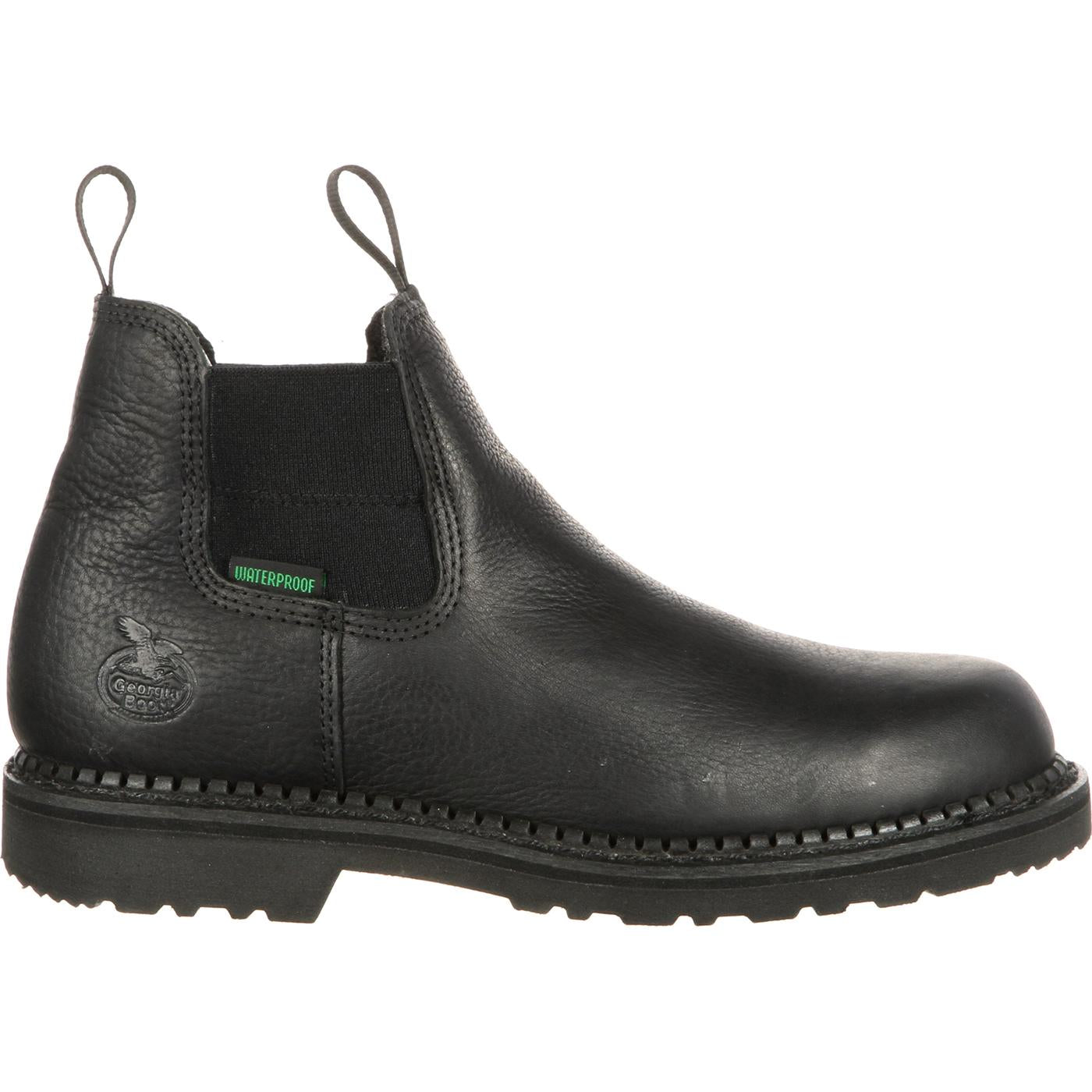 Georgia | Men's Giant Waterproof High Romeo Boot | Black - Outback Traders Australia