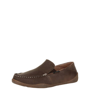 Georgia | Men's Cedar Falls Driving Moccasin | Brown - Outback Traders Australia