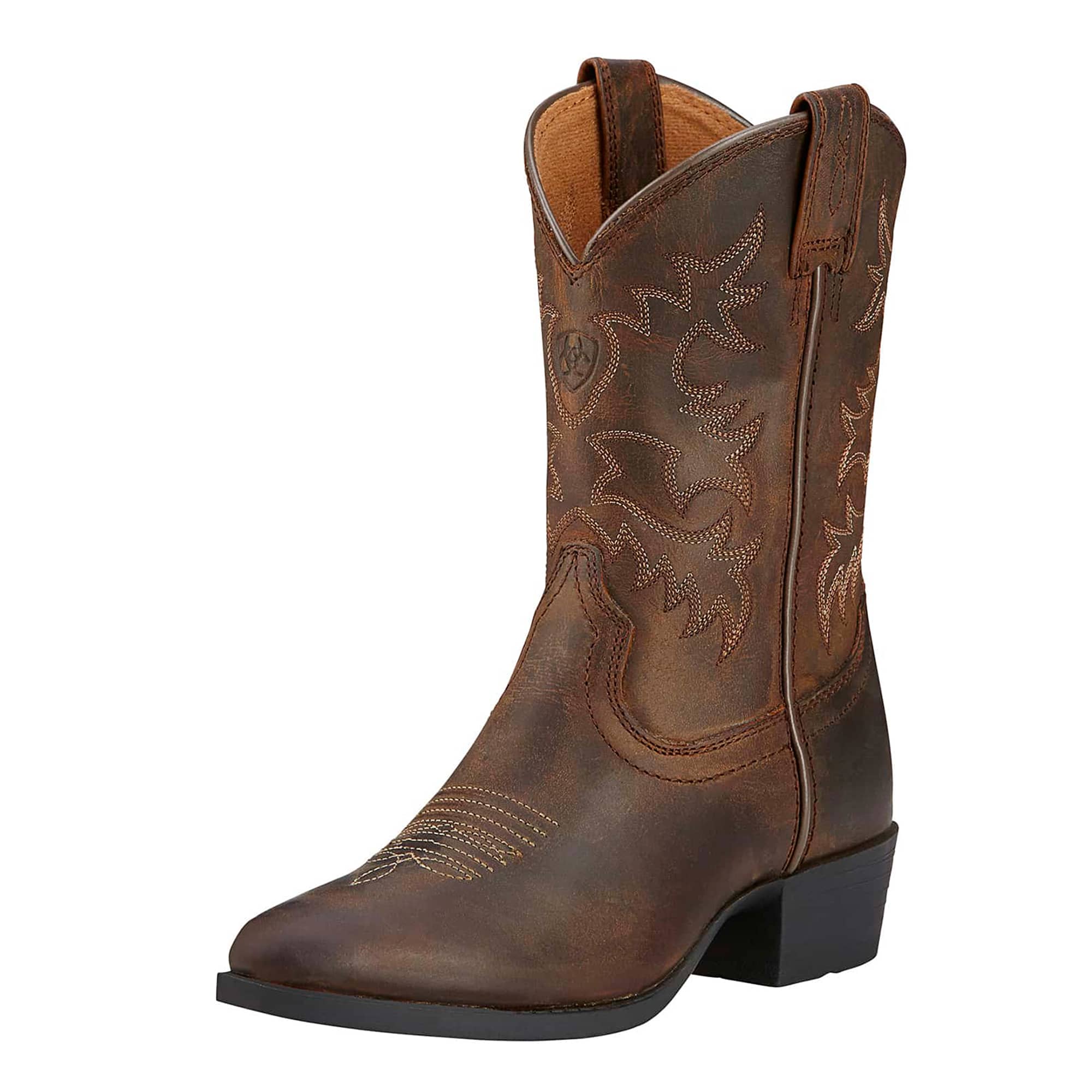 Ariat | Kid's Heritage Western Distressed Brown - Outback Traders Australia