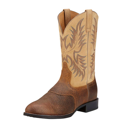 Ariat Boots | Men's Western Cowboy | Heritage Stockman | Front | Outback Traders Australia