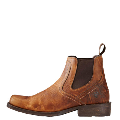Ariat Boots | Men's Casual Elastic Sided Chelsea | Midtown Rambler | Side | Outback Traders Australia