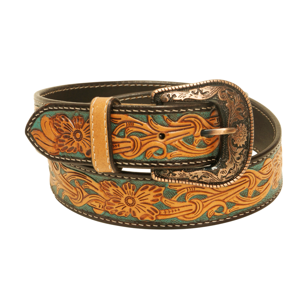 Outback King | Turquoise Vine Western Belt