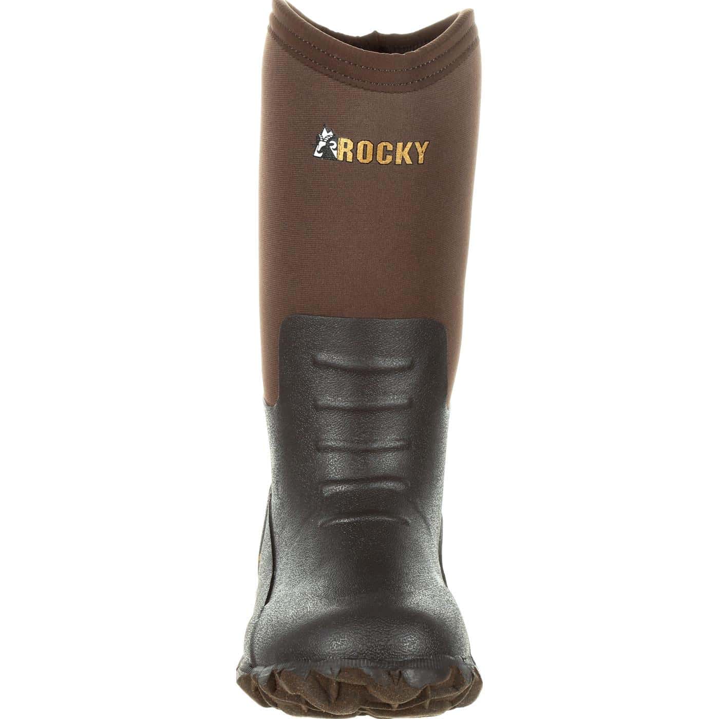 Rocky | Kids' Big Core Rubber Outdoor Boot | Dark Brown - Outback Traders Australia