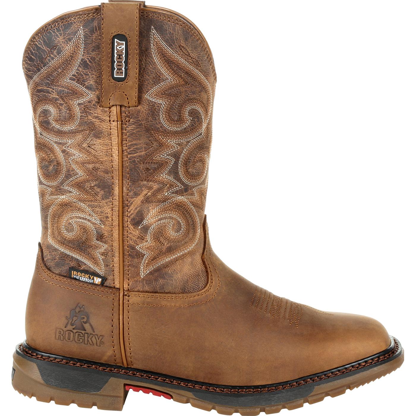 Rocky | Women's Original Ride FLX Women's Waterproof Western Boot | Golden Rod - Outback Traders Australia