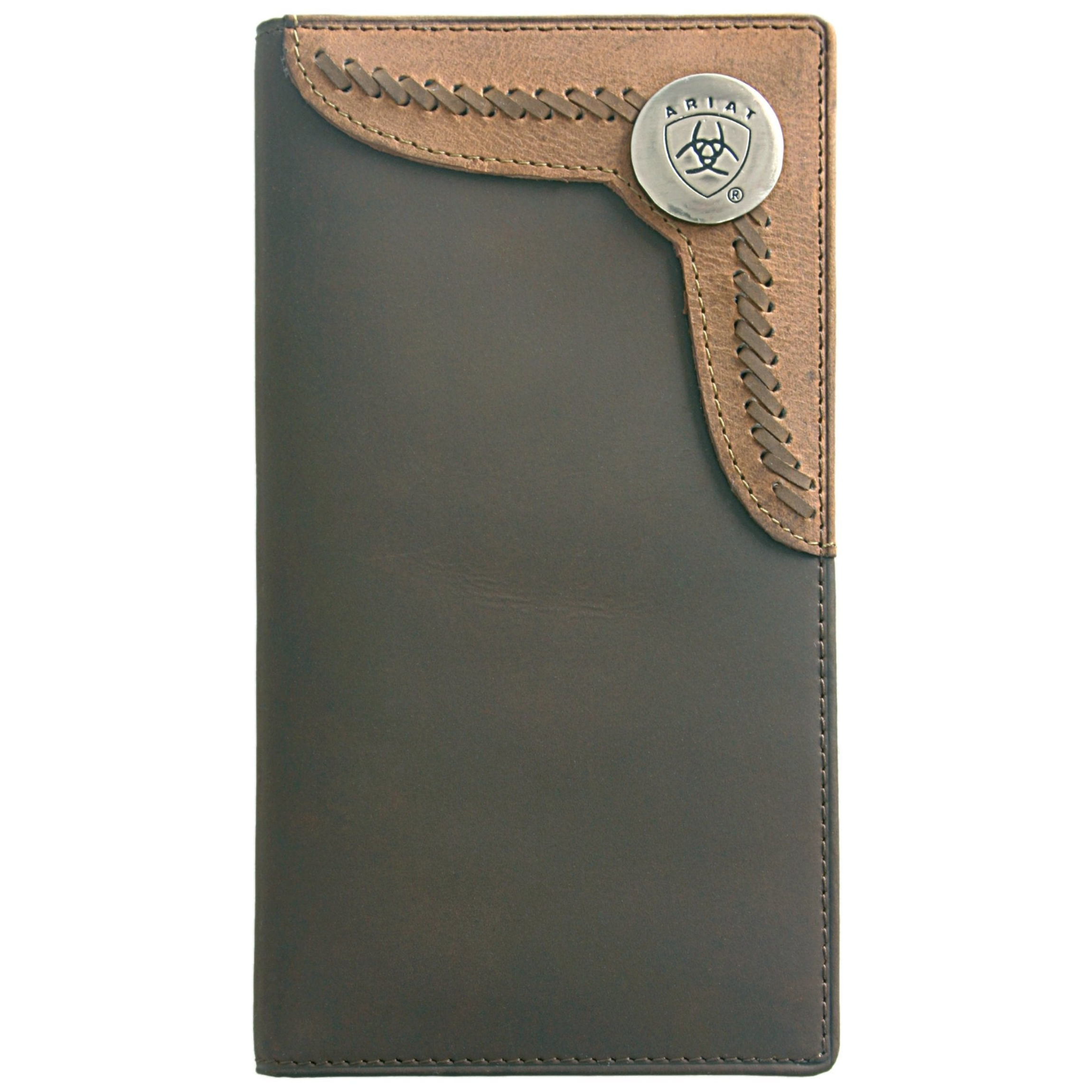 Ariat Rodeo Wallet - Two Toned Accent | Brown/Tan