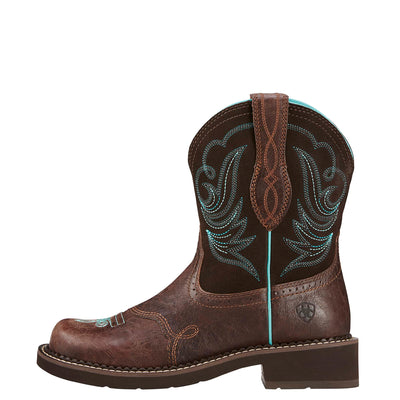 Ariat Boots | Women's Western Cowgirl | Fatbaby Heritage Dapper | Side | Outback Traders Australia