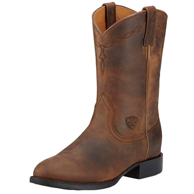 Ariat | Women's Heritage Roper Distressed Brown - Outback Traders Australia