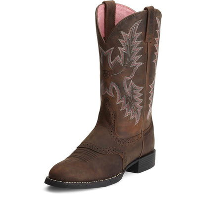 Ariat Boots | Women's Western Cowgirl | Heritage Stockman | Front | Outback Traders Australia