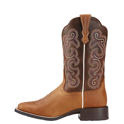 Ariat Boots | Women's Western Cowgirl | Quickdraw | Side | Outback Traders Australia