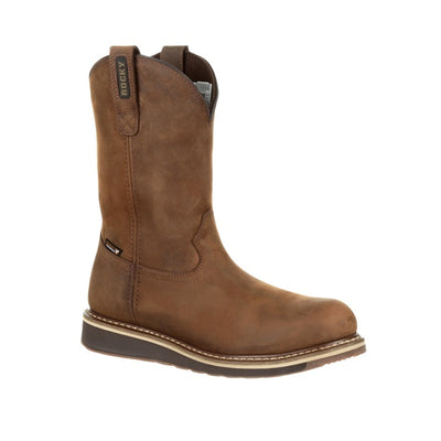 Rocky | Men's Cody Steel Toe Waterproof Western Boot |  Brown - Outback Traders Australia