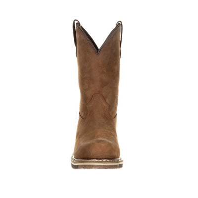 Rocky | Men's Cody Steel Toe Waterproof Western Boot |  Brown - Outback Traders Australia