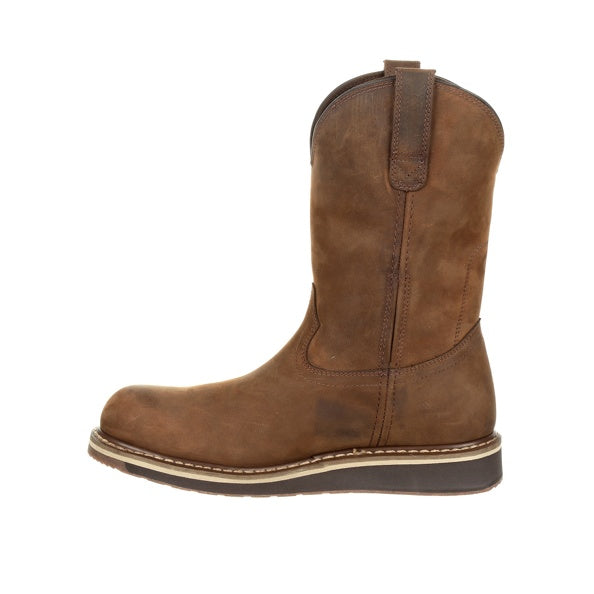 Rocky | Men's Cody Steel Toe Waterproof Western Boot |  Brown - Outback Traders Australia