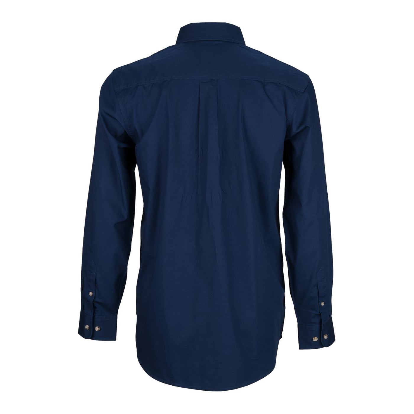 Burke & Wills Men's Melbourne Shirt | Navy Blue - Outback Traders Australia