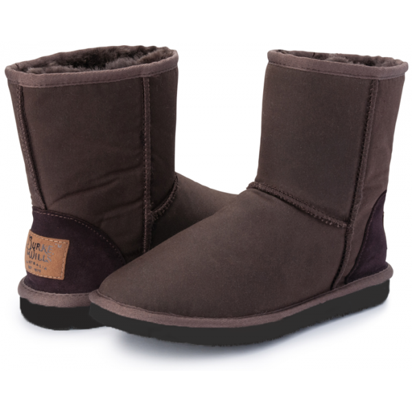 Burke & Wills Unisex Oilskin Outdoor Ugg-style Boots - Outback Traders Australia