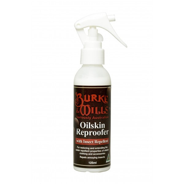 Burke & Wills Oilskin Re-Proofer Spray Bottle - Outback Traders Australia