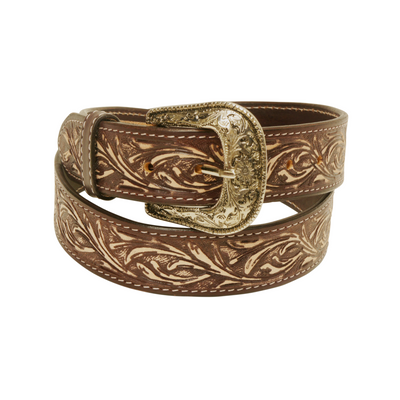 Outback King | Antique Brown Western Belt - Outback Traders Australia